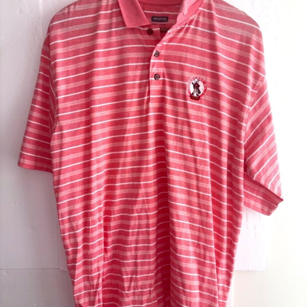 The Pinehurst Collection Cool Comfort Short Sleeve Performance Polo size Large